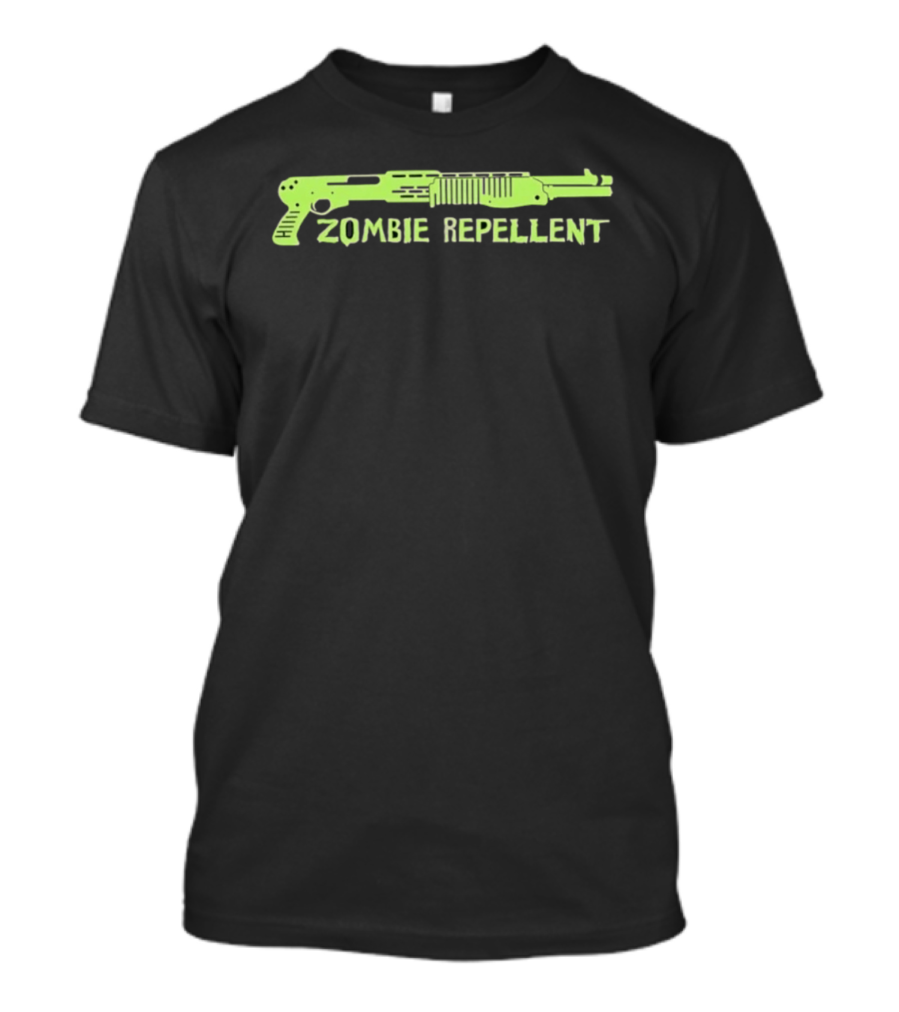 Zombie Repellent Shotgun Apocalypse Survival Essential T-Shirt