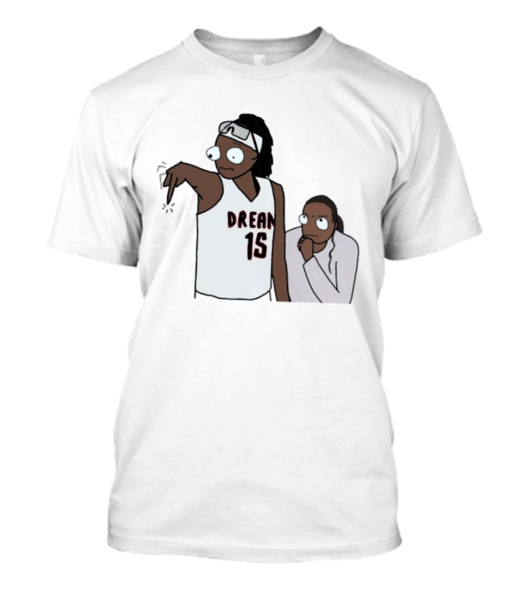 Allisha Gray Atlanta Dream Basketball Cartoon Humor T-Shirt