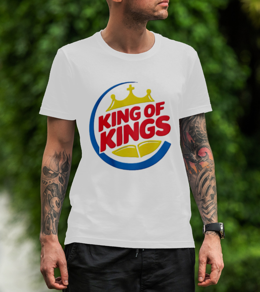 King Of Kings Christian Jesus Crown T-Shirt