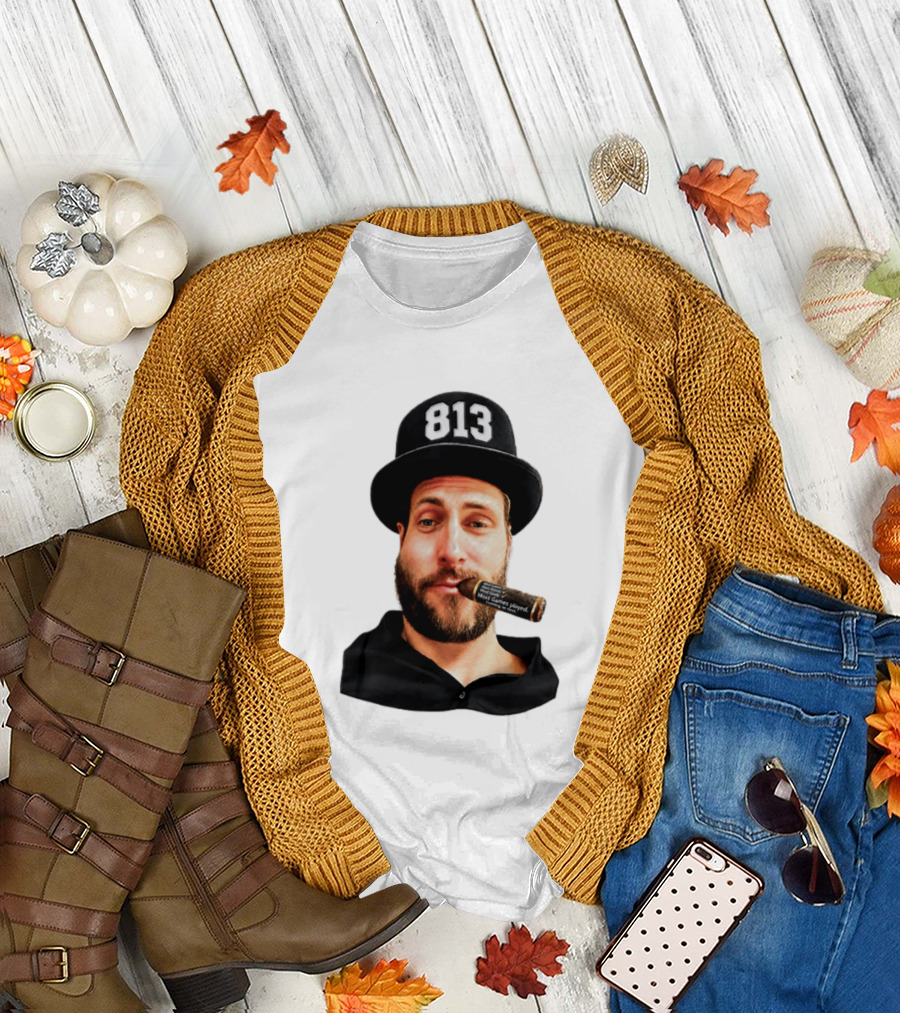 Matthias Plachta 813 Hat And Cigar Most Games Played T-Shirt