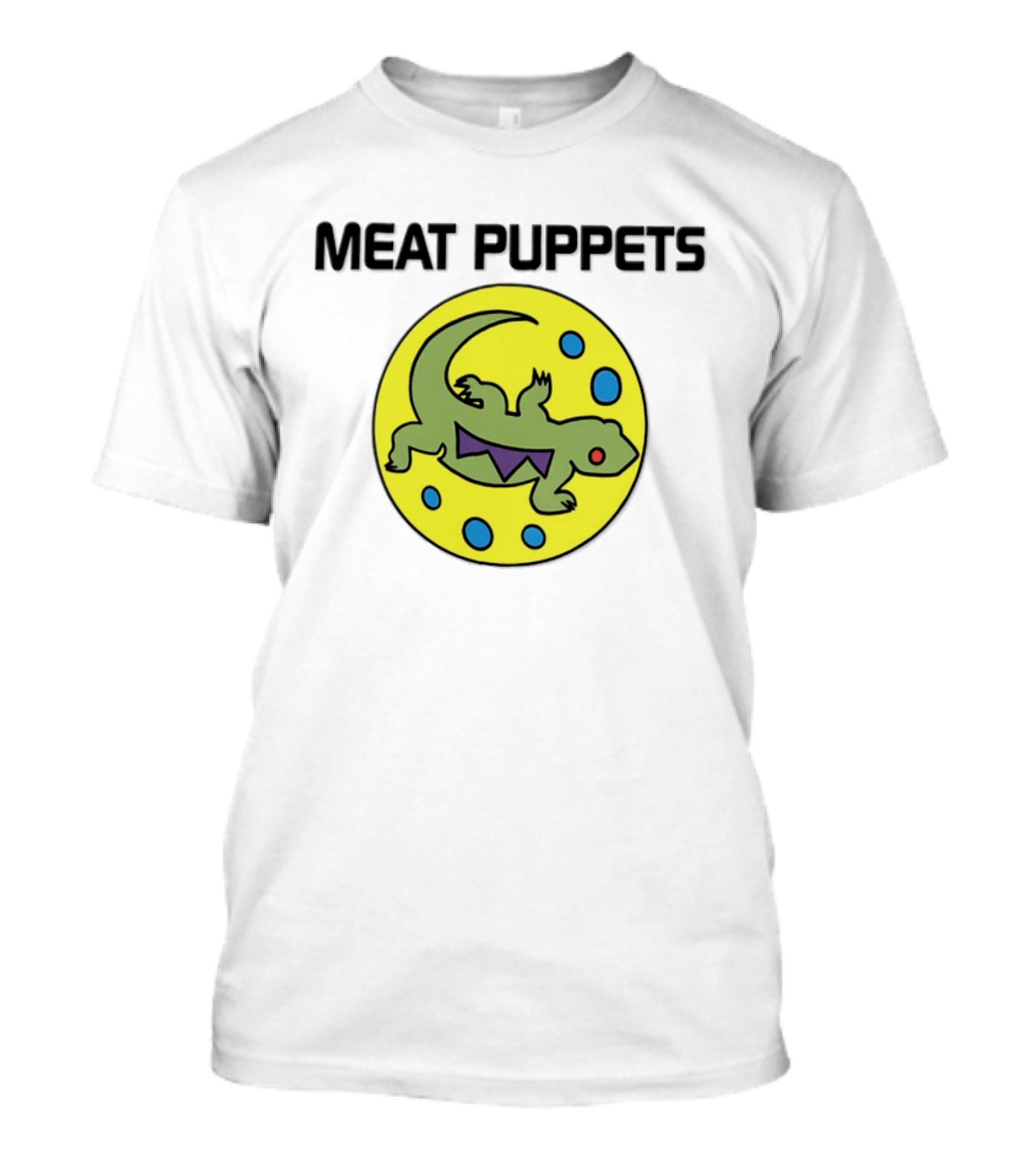 Meat Puppets Lizard Icon Alternative Rock Band T-Shirt