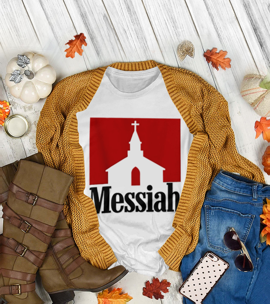 Messiah Church Christian Religious Cross T-Shirt