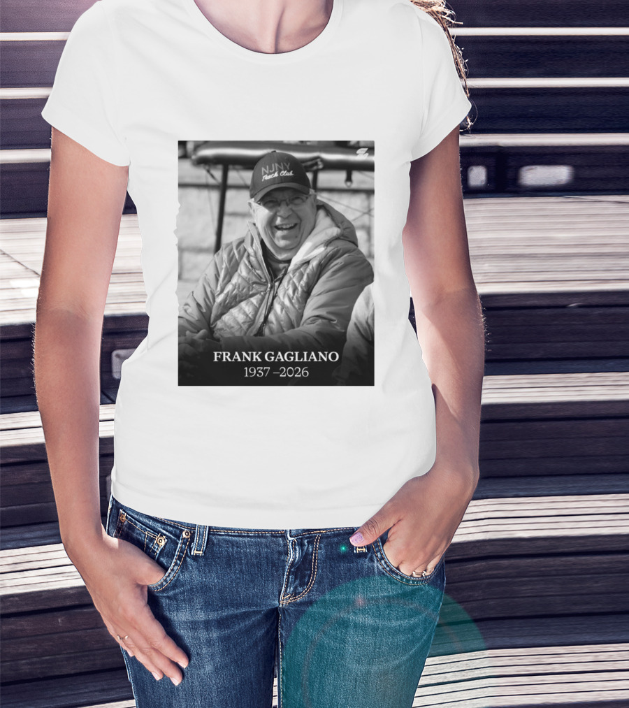 Frank Gagliano 1937 2026 NJNY Track Club T-Shirt