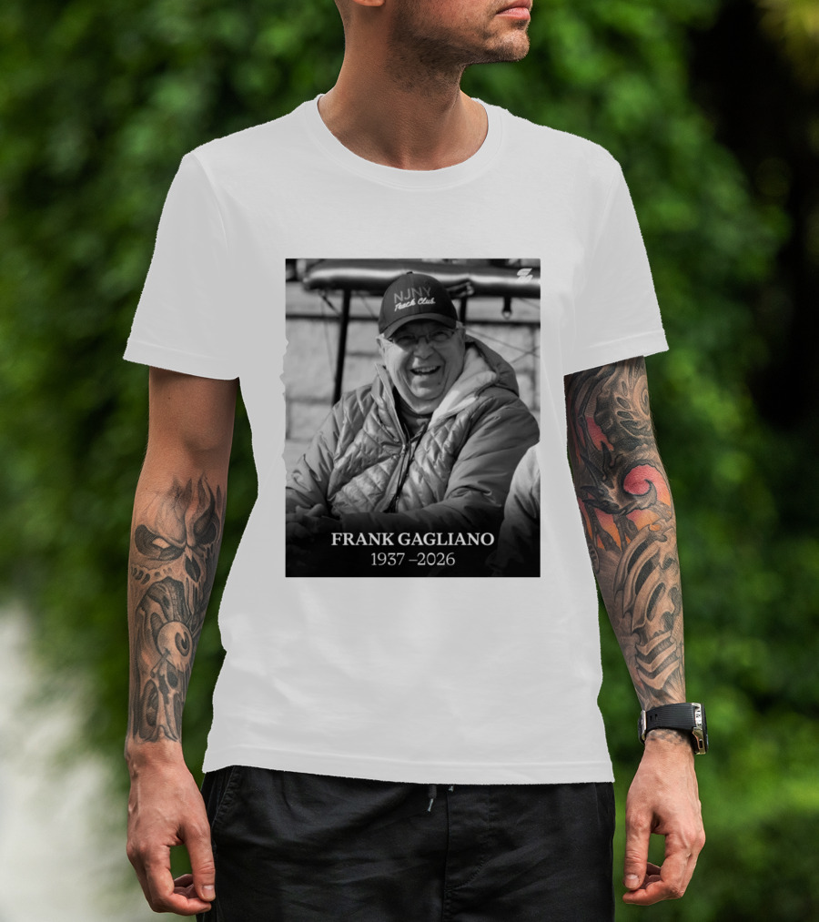 Frank Gagliano 1937 2026 NJNY Track Club T-Shirt