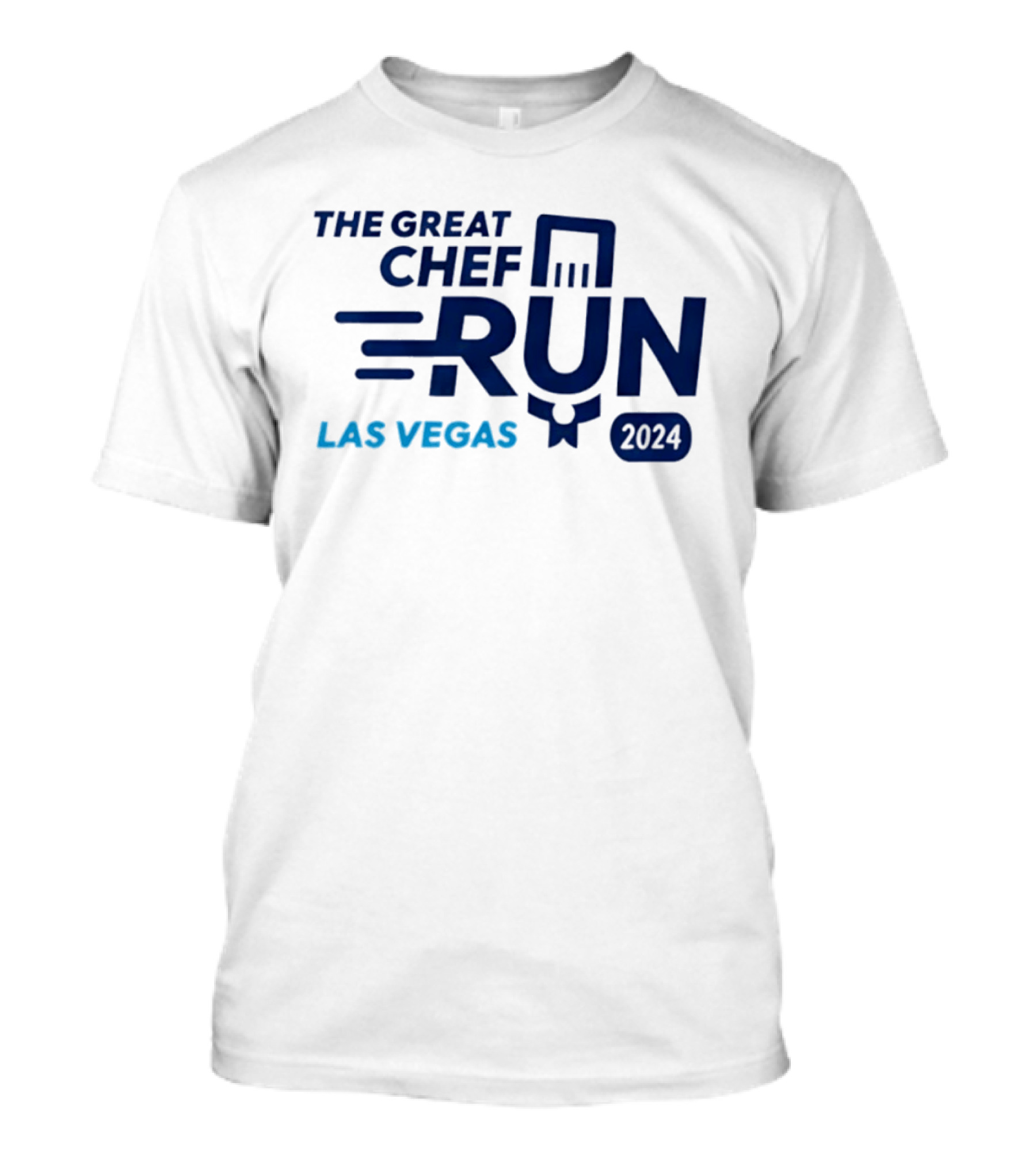 The Great Chef Run Las Vegas 2024 Culinary Event T-Shirt