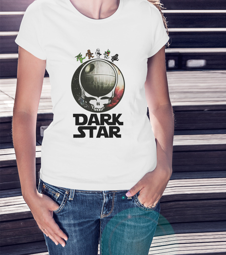 Classic Dark Star Wars Grateful Dead Crossover T-Shirt