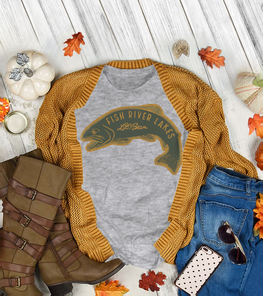 Fish River Lakes L.L.Bean Vintage Trout T-Shirt