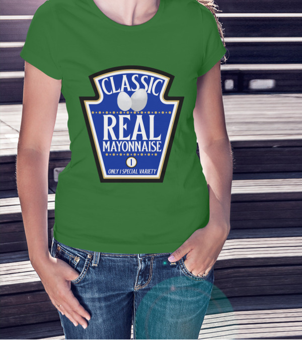 CLASSIC REAL MAYONNAISE ONLY 1 SPECIAL VARIETY Halloween Costume Matching Group Team T-Shirt