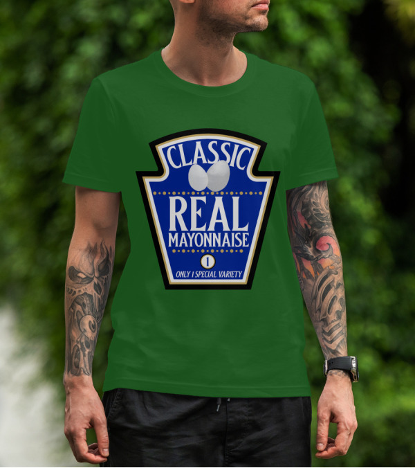 CLASSIC REAL MAYONNAISE ONLY 1 SPECIAL VARIETY Halloween Costume Matching Group Team T-Shirt