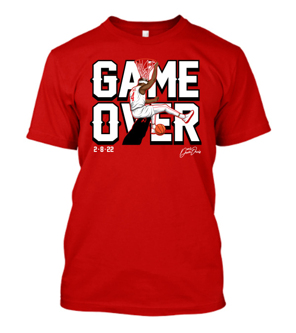 The Player Strunk Store Merch Davonte Devo Davis Game Over 2-8-22 T-Shirt