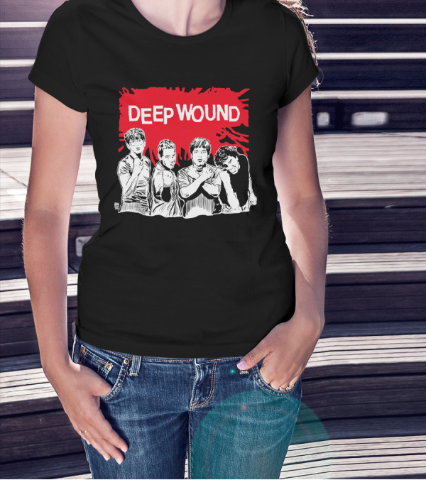 Dinosaur Jr Kfu Store Merch Deep Wound Punk Band T-Shirt