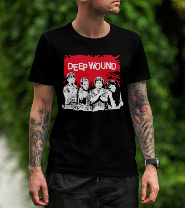 Dinosaur Jr Kfu Store Merch Deep Wound Punk Band T-Shirt
