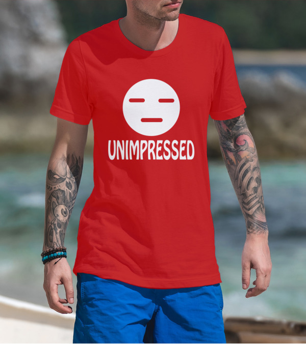 Unimpressed Mood Icon Carol Anne Talks Comics T-Shirt