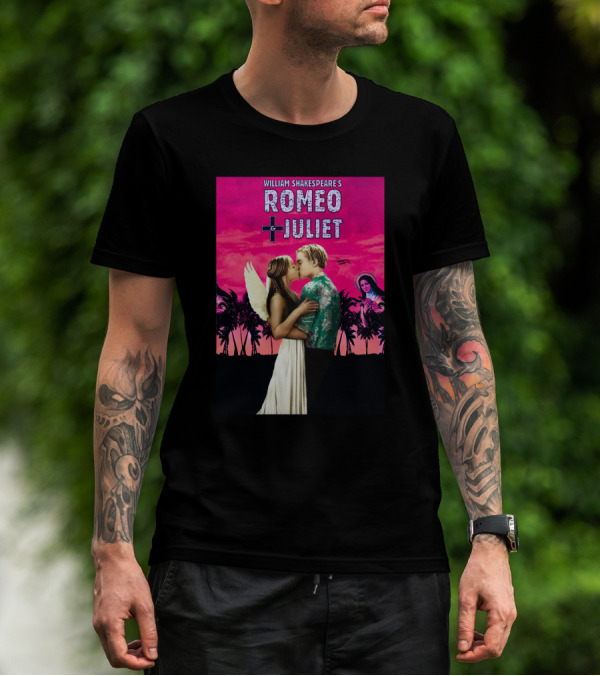 William Shakespeare's Romeo Juliet Ely Kreimendahl Tropical Angel Romance T-Shirt