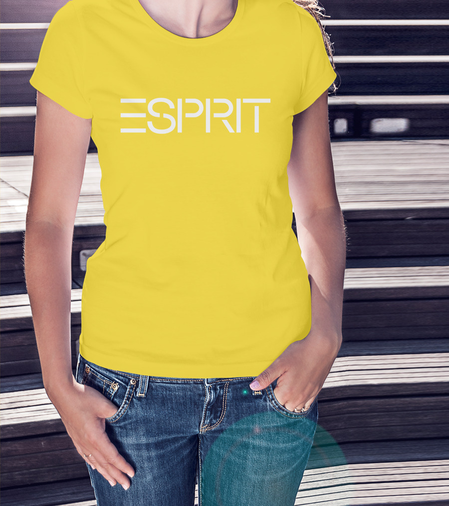 Hbx Store Merch Esprit Yellow Background T-Shirt
