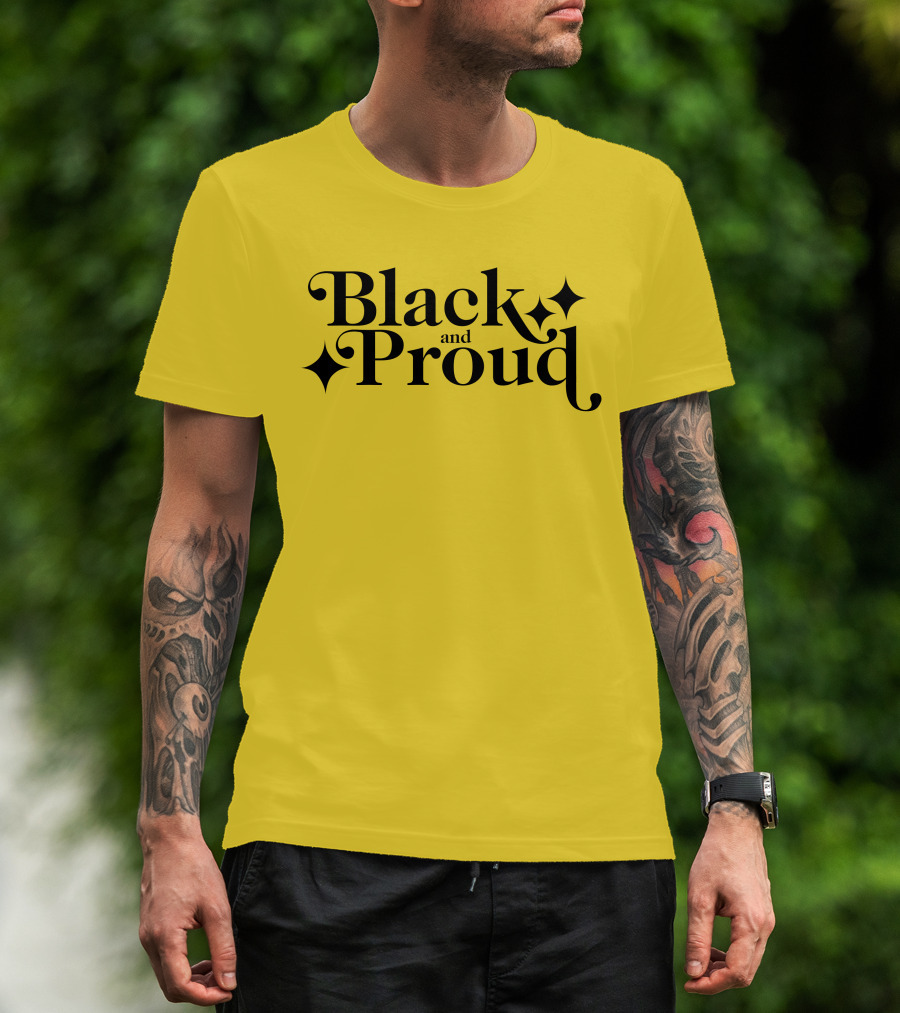 Black And Proud Scorpio Sky T-Shirt