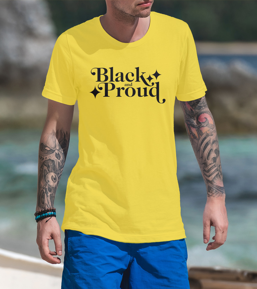 Black And Proud Scorpio Sky T-Shirt
