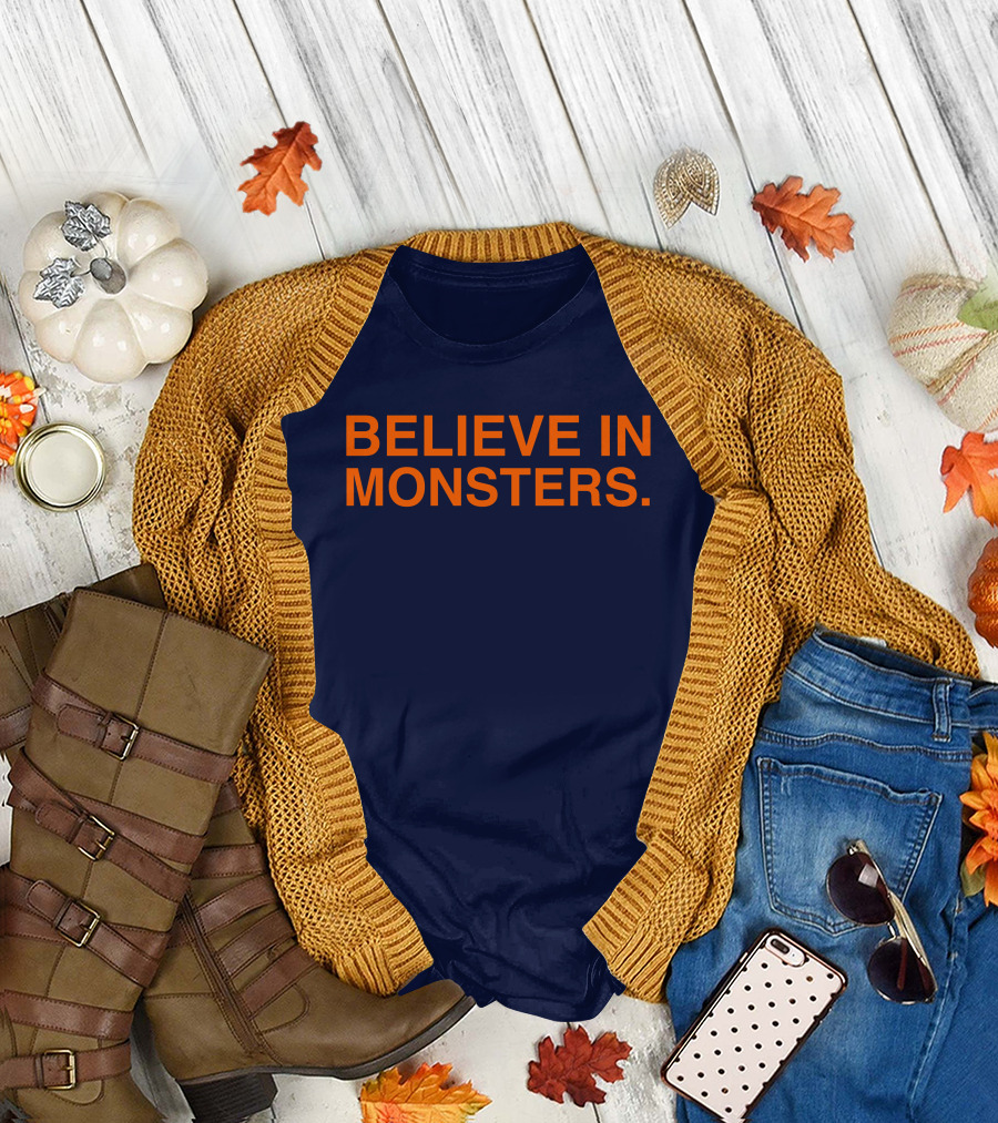 Believe In Monsters Obvious Store Merch Brenda Webber T-Shirt