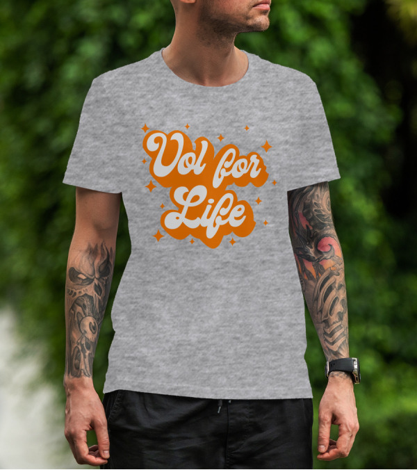 Kickoff Couture Merch Tennessee Vol For Life Sparkle Alexis Foust T-Shirt
