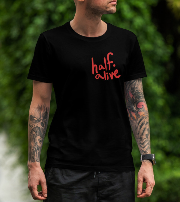 Half Alive Red Text T-Shirt