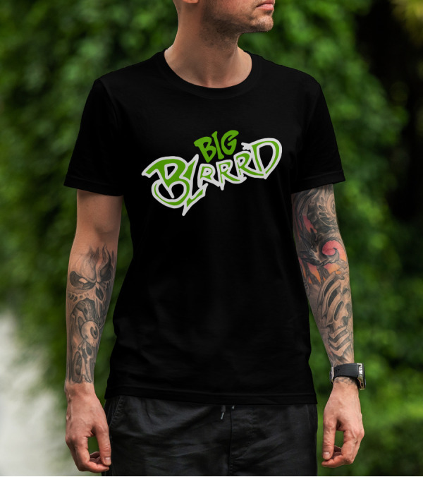 Pooh Shiesty Merch Big Blrrd Graphic Text Green T-Shirt
