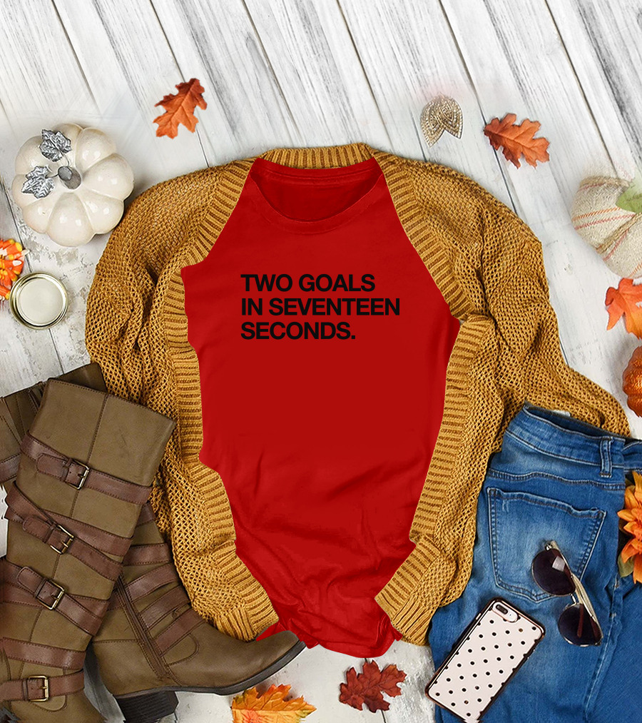 Two Goals In Seventeen Seconds Chicago Sports History T-Shirt