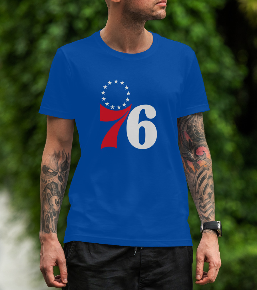 Philadelphia 76ers Furkan Korkmaz Stars T-Shirt