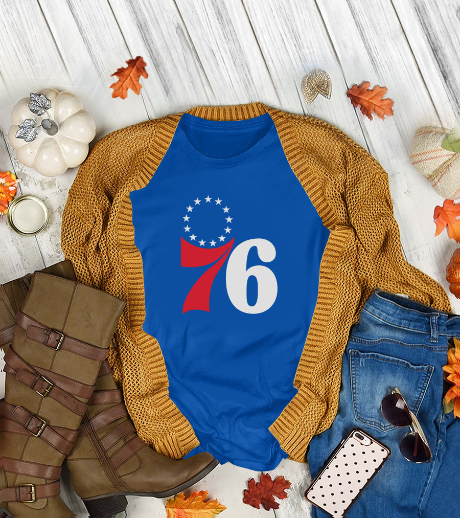 Philadelphia 76ers Furkan Korkmaz Stars T-Shirt