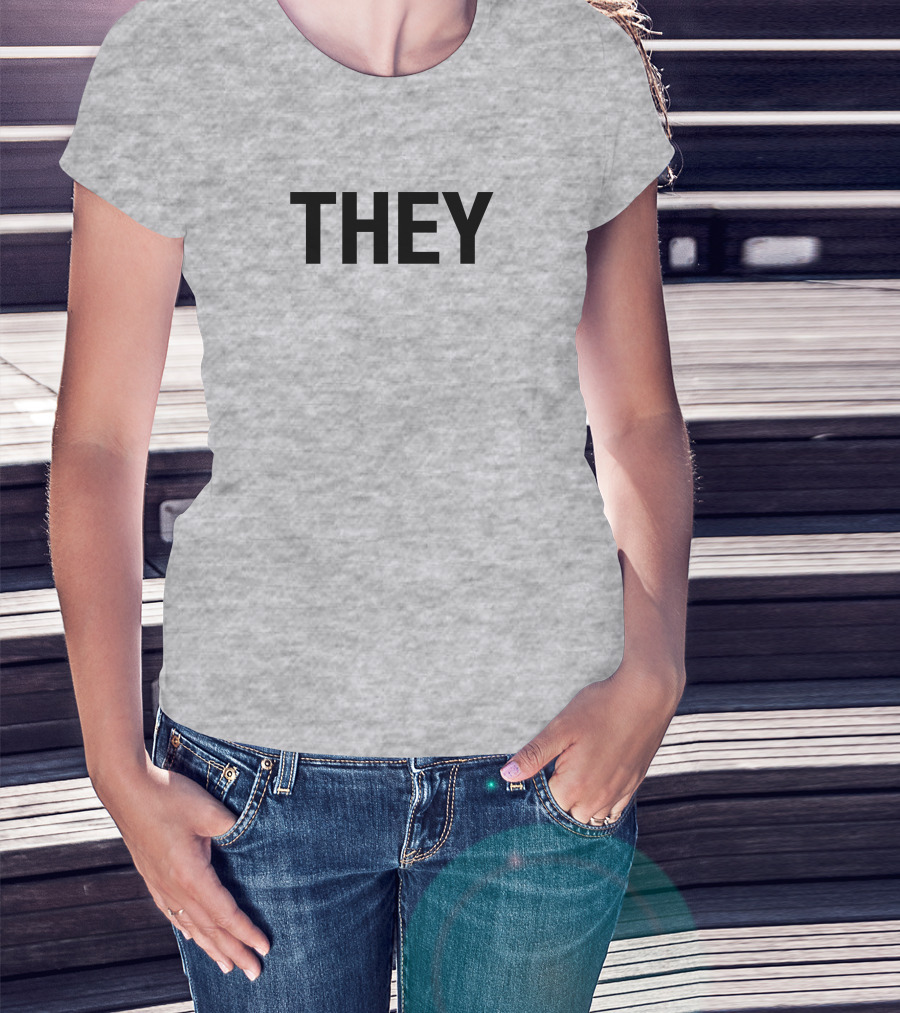 They International Pronouns Day T-Shirt