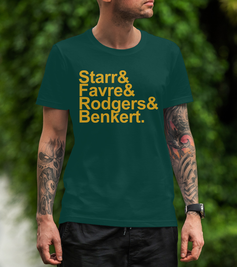 Starr Favre Rodgers Benkert Campeche Collective Merch T-Shirt