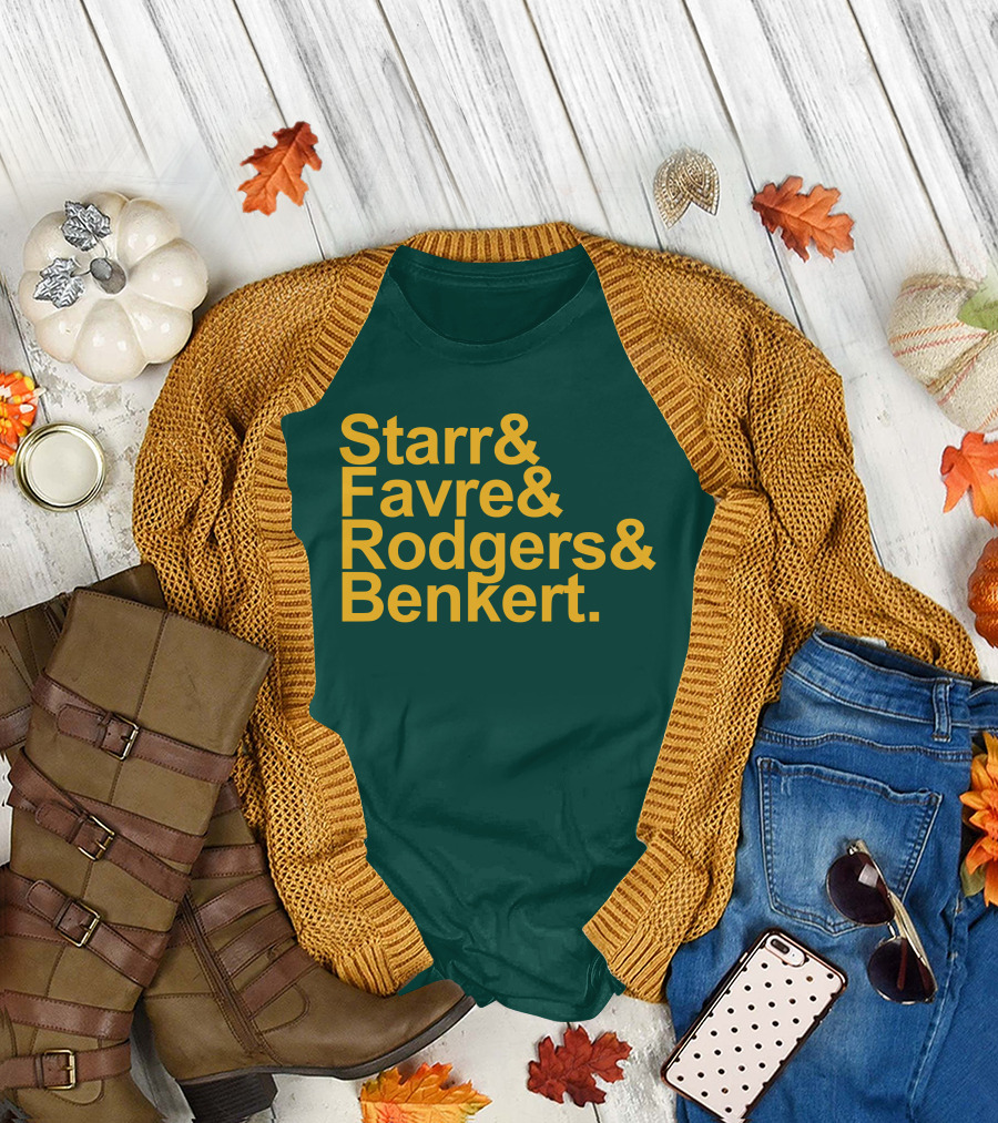Starr Favre Rodgers Benkert Campeche Collective Merch T-Shirt