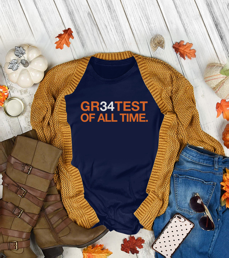 Field Yates Silvy GR34TEST OF ALL TIME T-Shirt