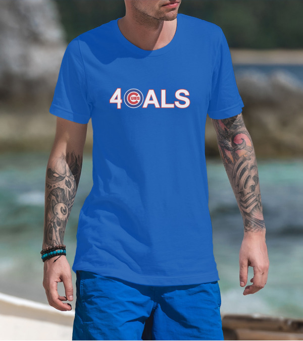 Patrick Wisdom 4 Cubs ALS Obvious T-Shirt