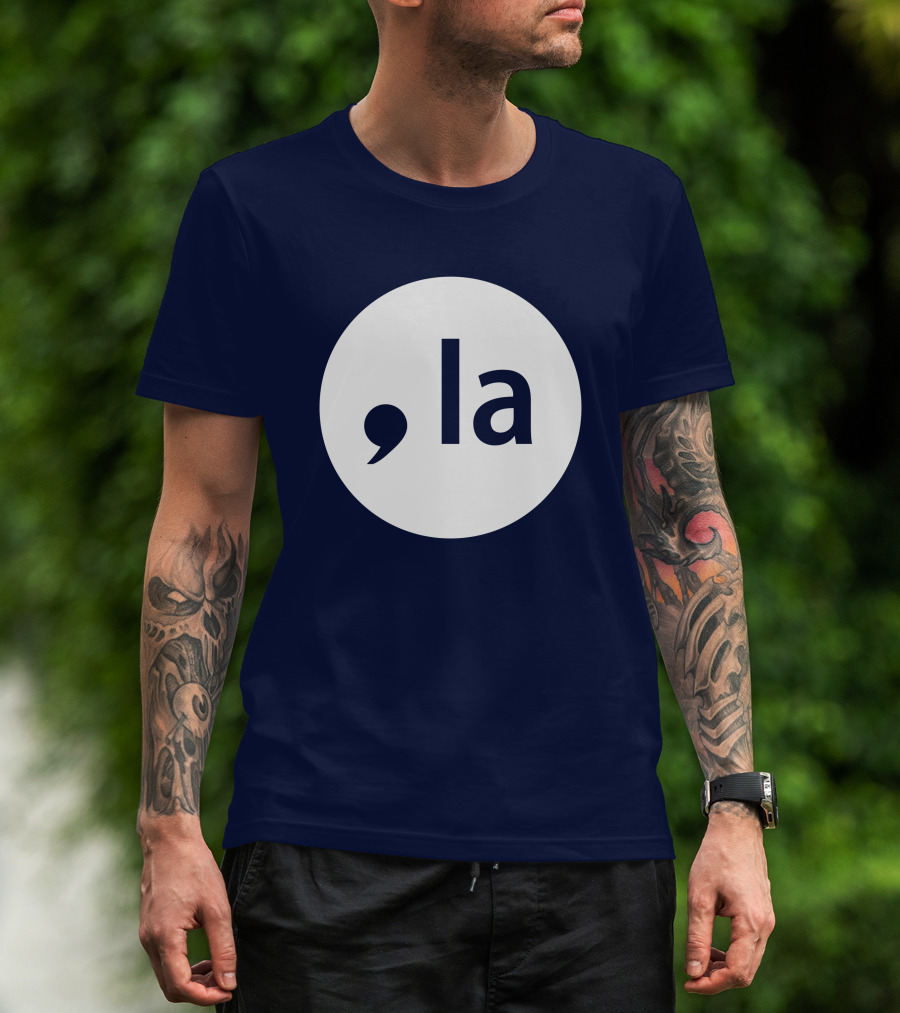Comma La Elzey Quirky Text T-Shirt