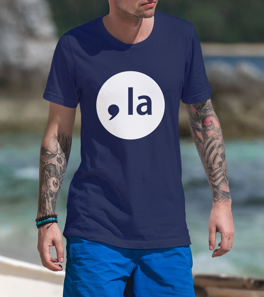 Comma La Elzey Quirky Text T-Shirt