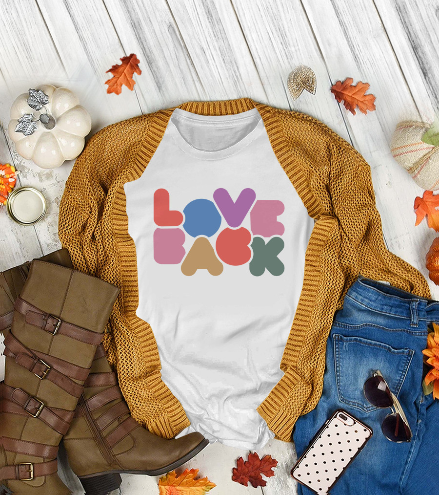 Love Back Merch Why Don't We Love Back Multicolor Bubbles T-Shirt