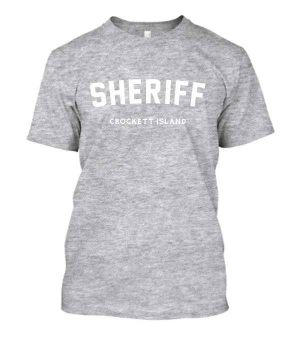 Sheriff Crockett Island Rahul Kohli Series Inspired T-Shirt