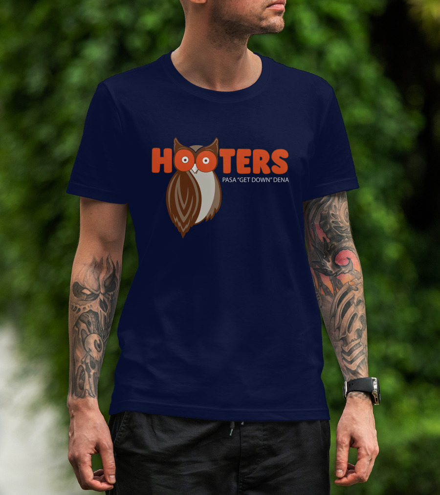 Michael Schwab Cristian Javier Hooters Owl Pasa Get Down Dena T-Shirt