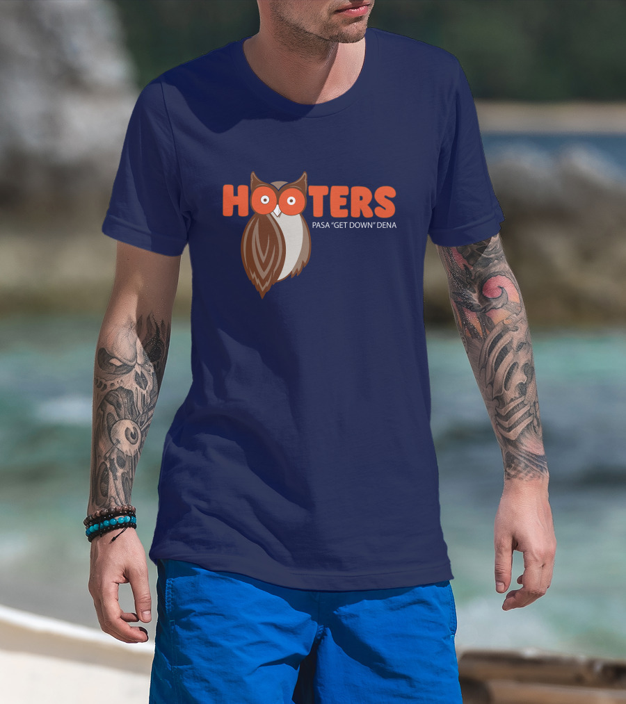 Michael Schwab Cristian Javier Hooters Owl Pasa Get Down Dena T-Shirt