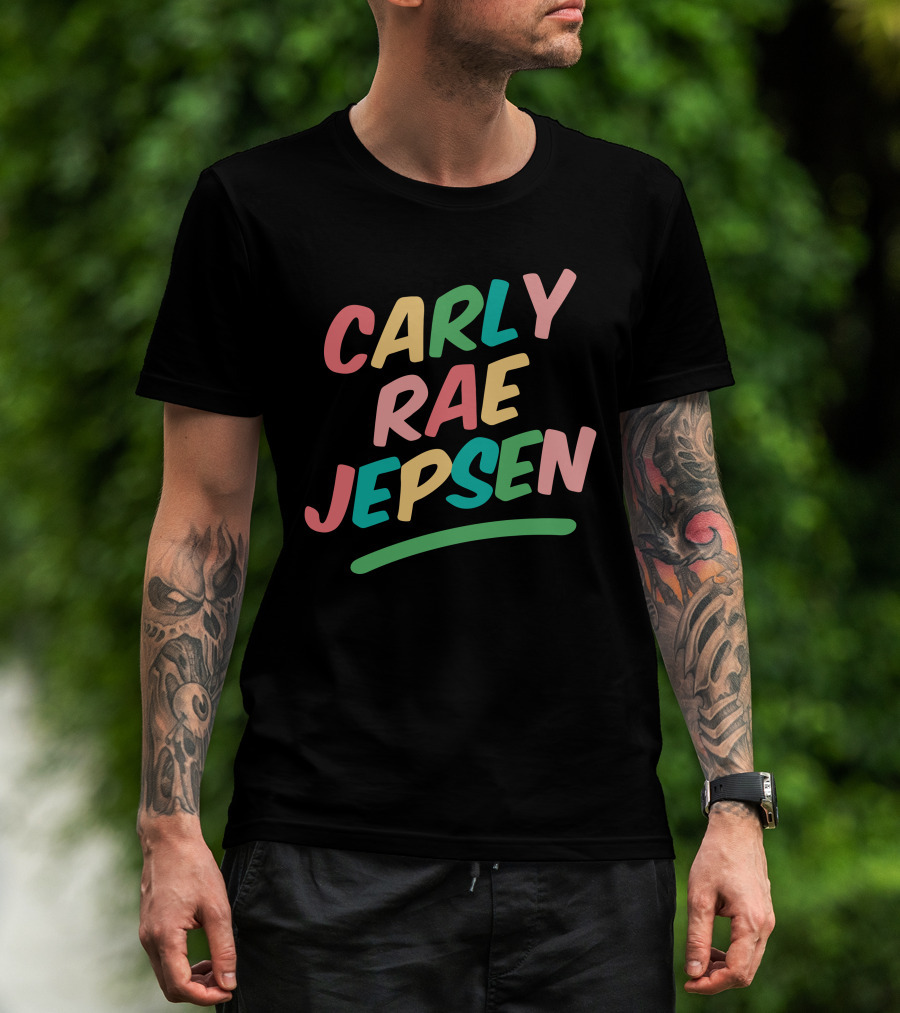 Carly Rae Jepsen Merch Rainbow Rae Jepsen T-Shirt
