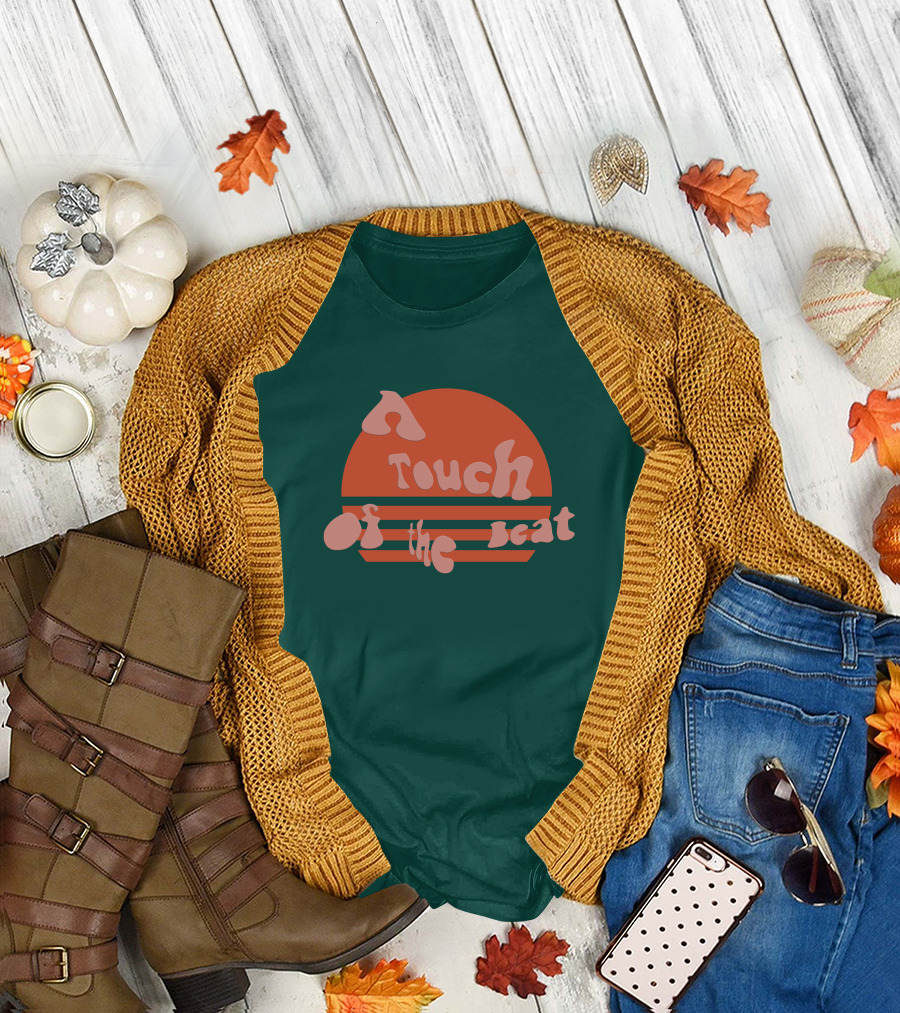 Aly and AJ Merch A Touch Of The Beat Retro Sunset T-Shirt