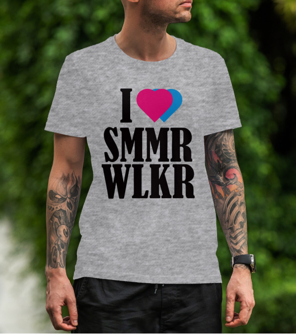 I Love SMMR WLKR T-Shirt