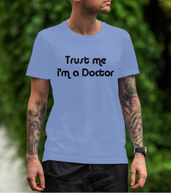 Trust Me I'm A Doctor Doctor Who David Tennant Violet T-Shirt