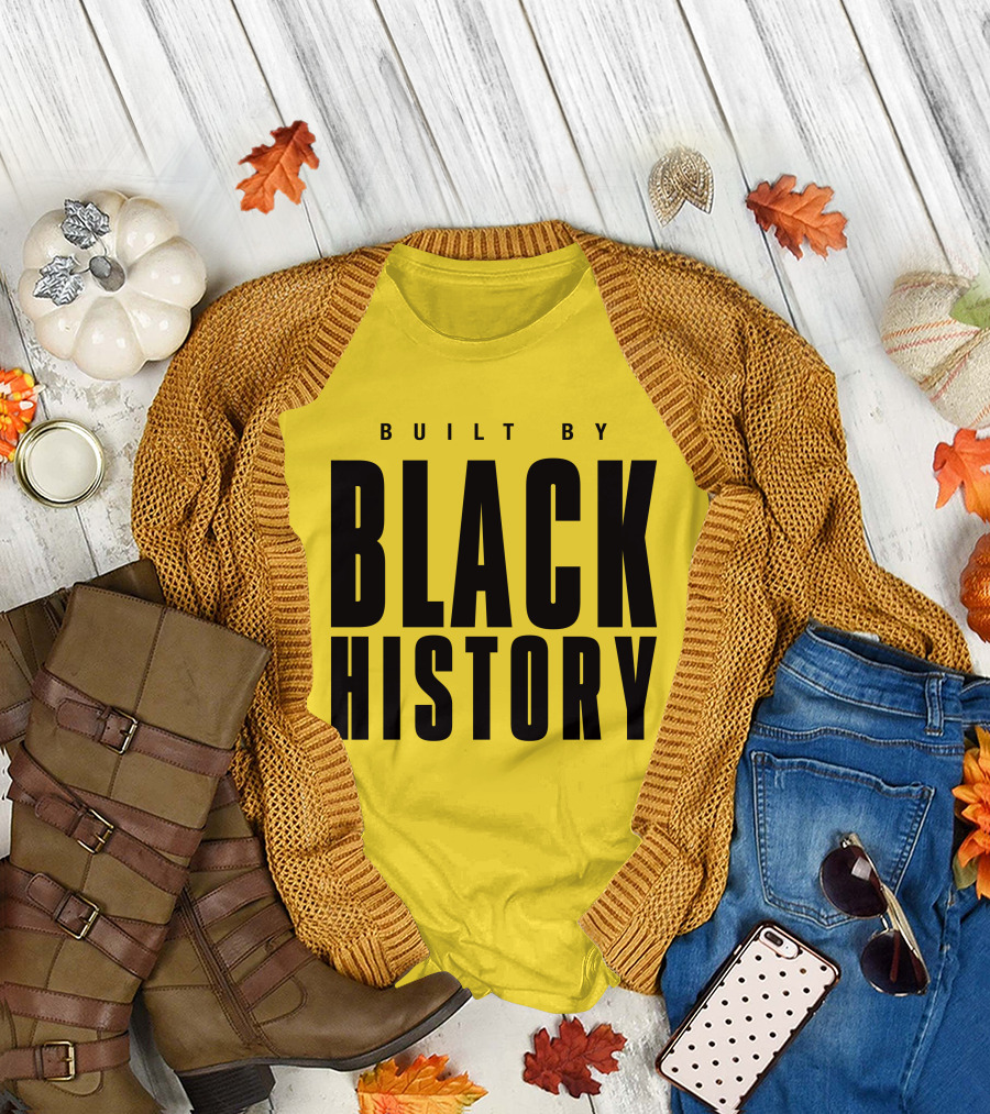 Los Angeles Lakers Carmelo Anthony Built By Black History T-Shirt