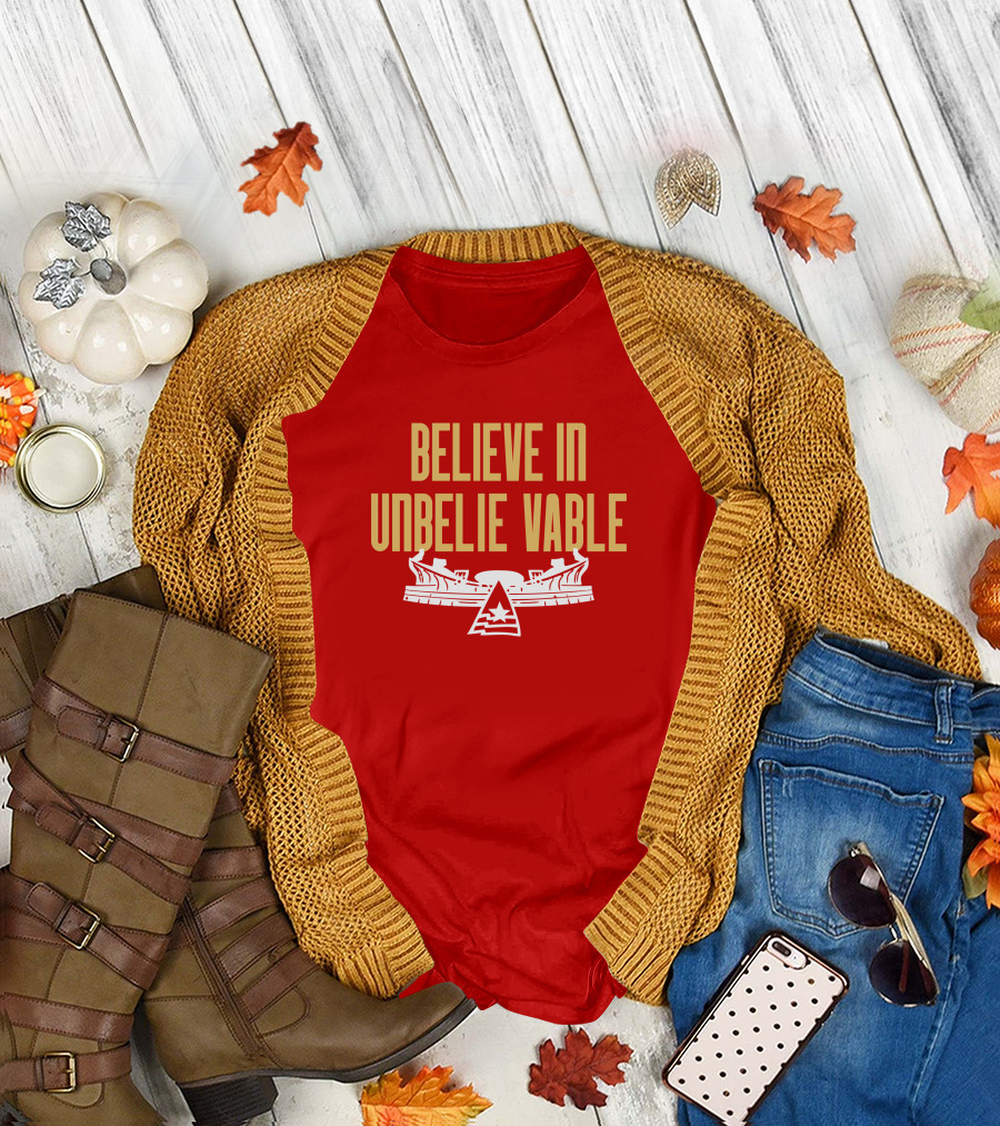 Ronald Jones Chiefsaholic Believe In Unbelievable T-Shirt
