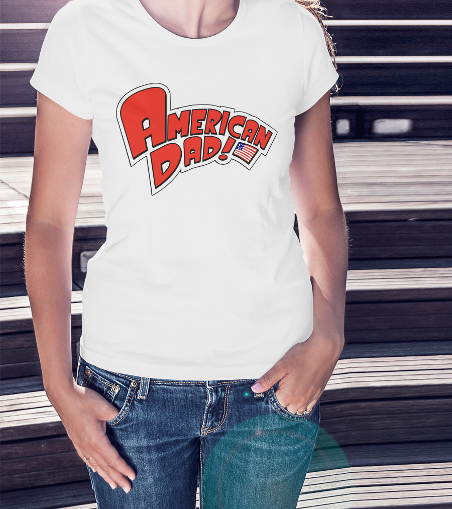 American Dad Flag T-Shirt