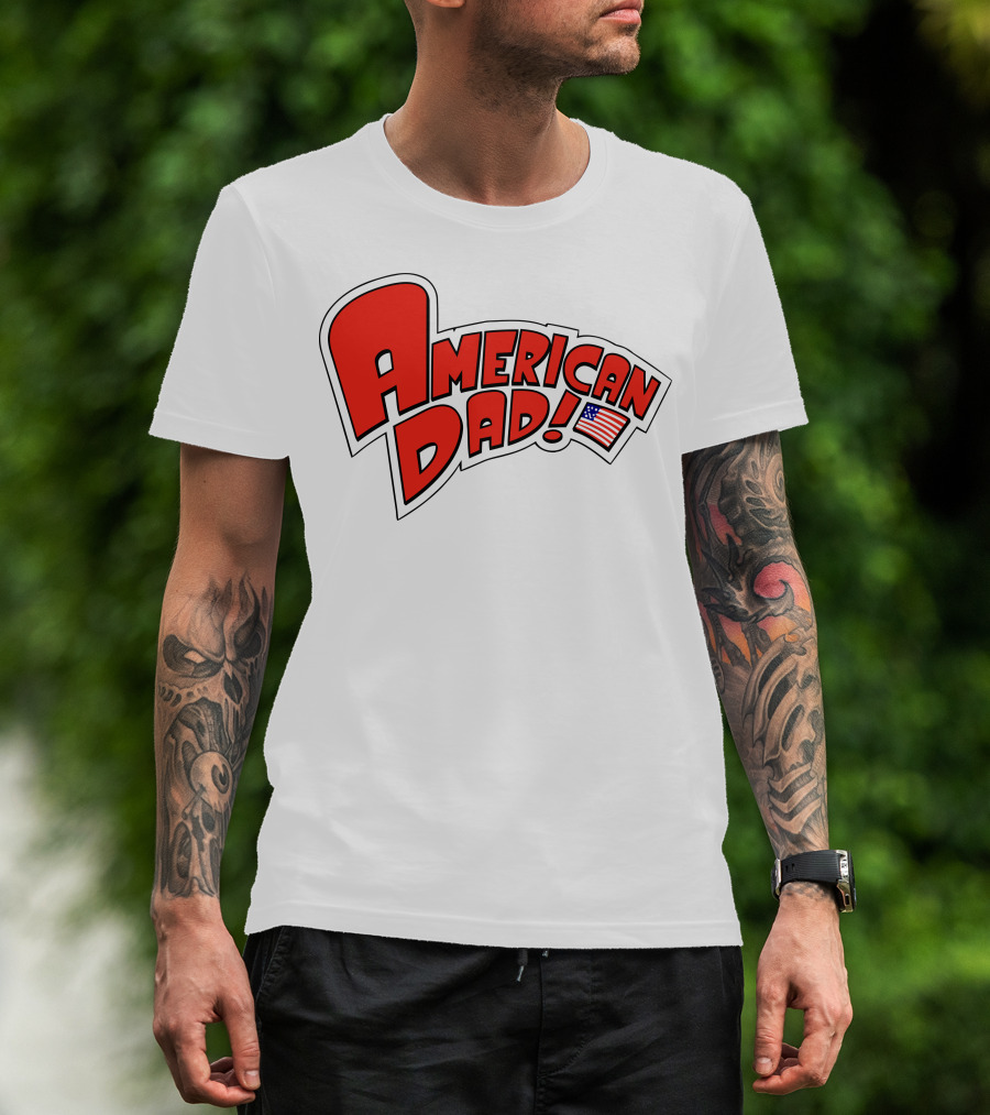 American Dad Flag T-Shirt