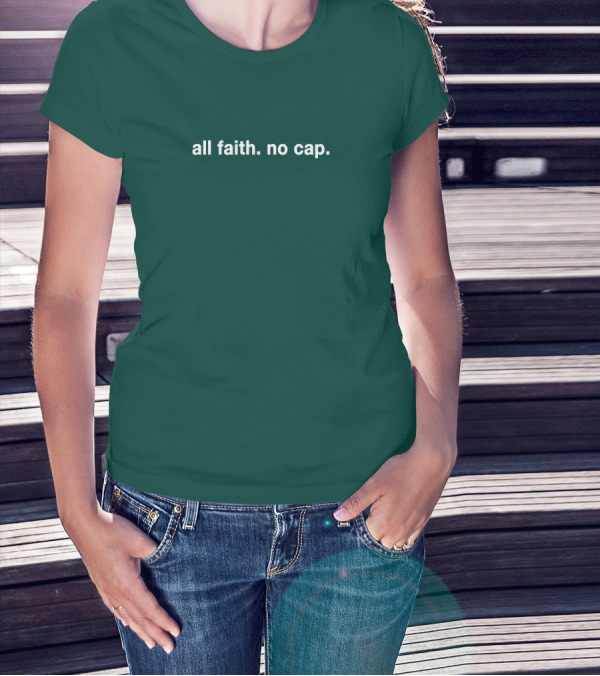 Frankie Luvu Panthers All Faith No Cap T-Shirt
