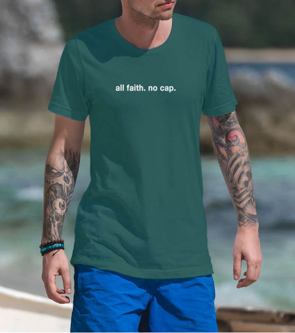 Frankie Luvu Panthers All Faith No Cap T-Shirt