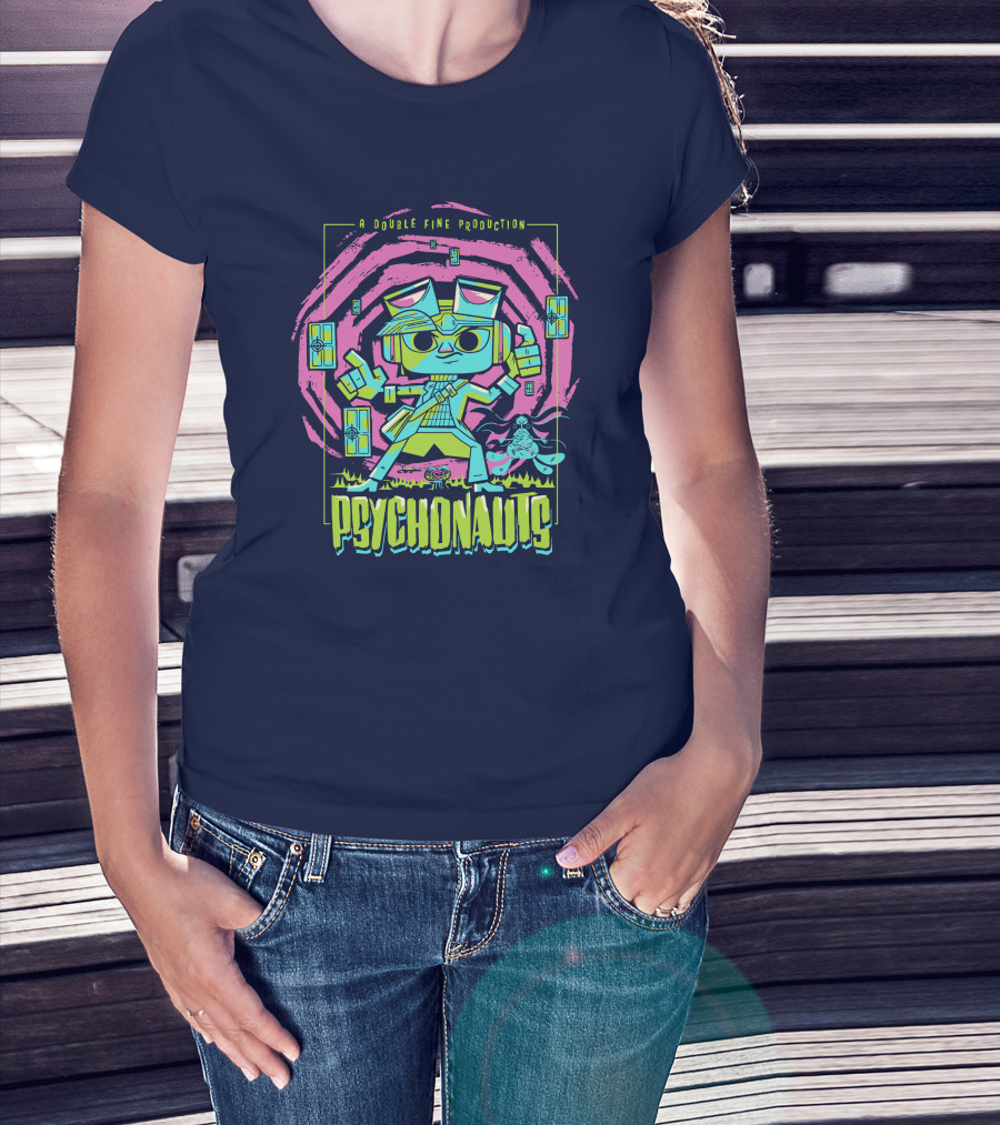 Psychonauts A Double Fine Production T-Shirt